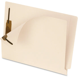 Pendaflex Letter Recycled End Tab File Folder - 8 1/2’’ x 11’’ - 2 Fastener(s) - 2’’ Fastener Capacity - 11 pt.