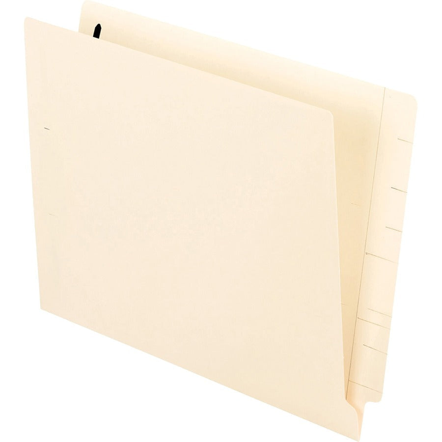 Pendaflex Letter Recycled End Tab File Folder with Fastener - 8 1/2’’ x 11’’ - 3/4’’ Expansion - 2 Fastener(s) - 2’’