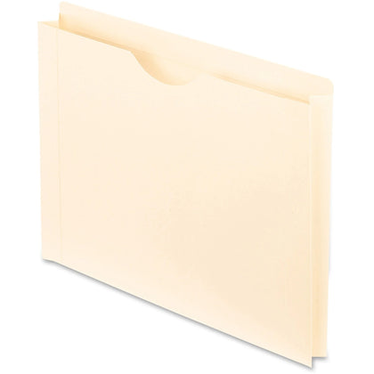 Pendaflex Recycled File Jacket: 8.5’’ x 11’’ 1.5’’ Expansion 11 pt. - 50/Box - Filing Jackets & Pockets