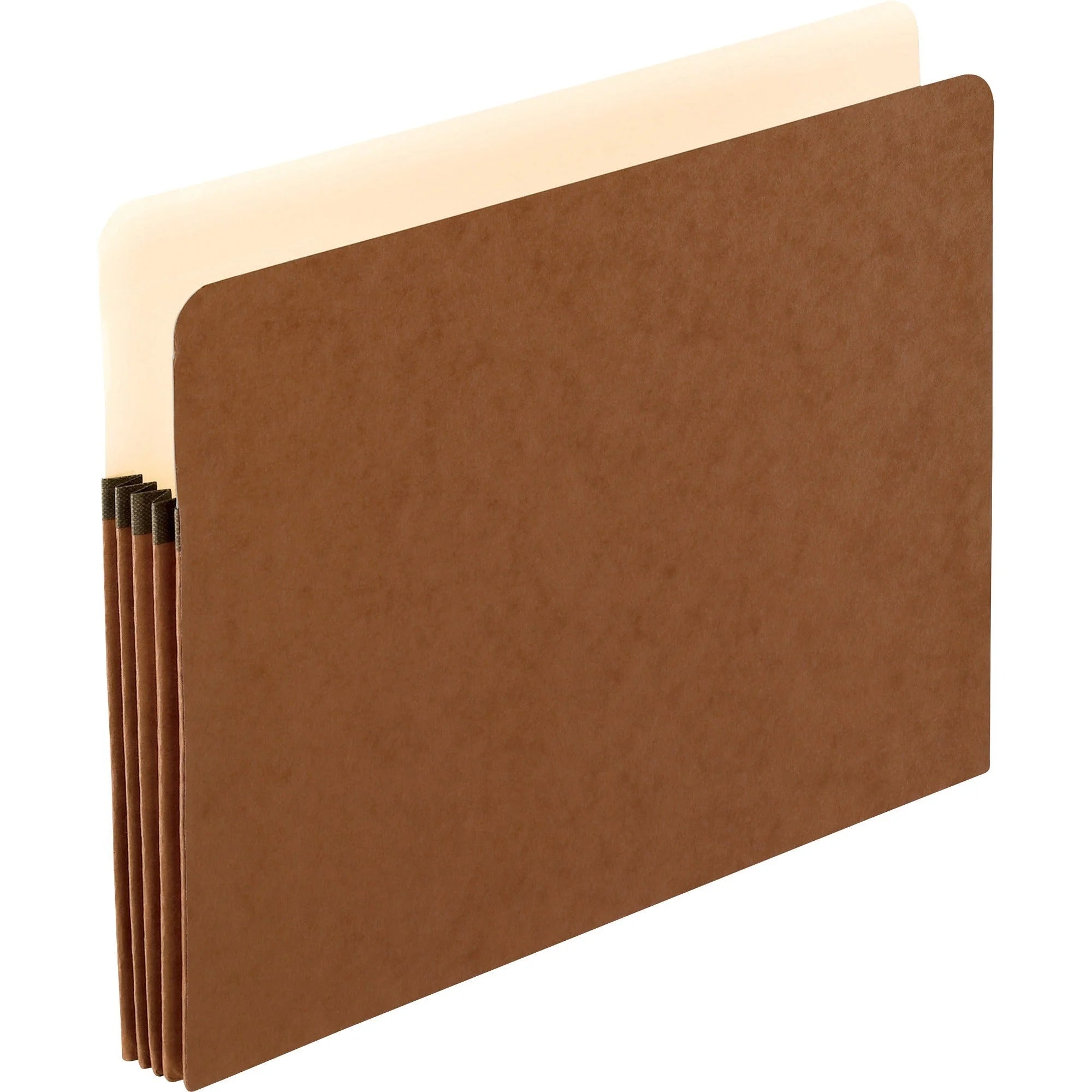 Pendaflex Recycled File Pocket: Red Fiber 3.5’’ Expansion - Expanding Files