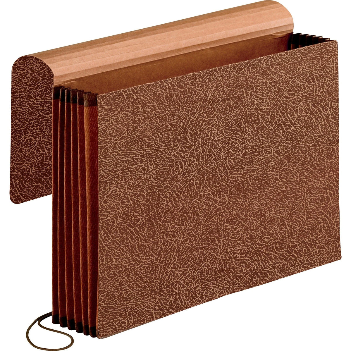 Pendaflex Recycled File Wallet: 10’’x15’’ 5 1/4’’ Expansion Red Fiber - Expanding Files