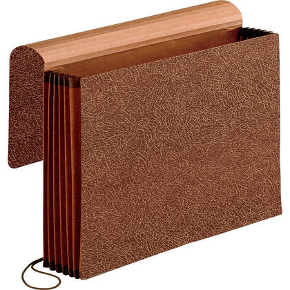 Pendaflex Recycled File Wallet: 10’’x15’’ 5 1/4’’ Expansion Red Fiber - Expanding Files
