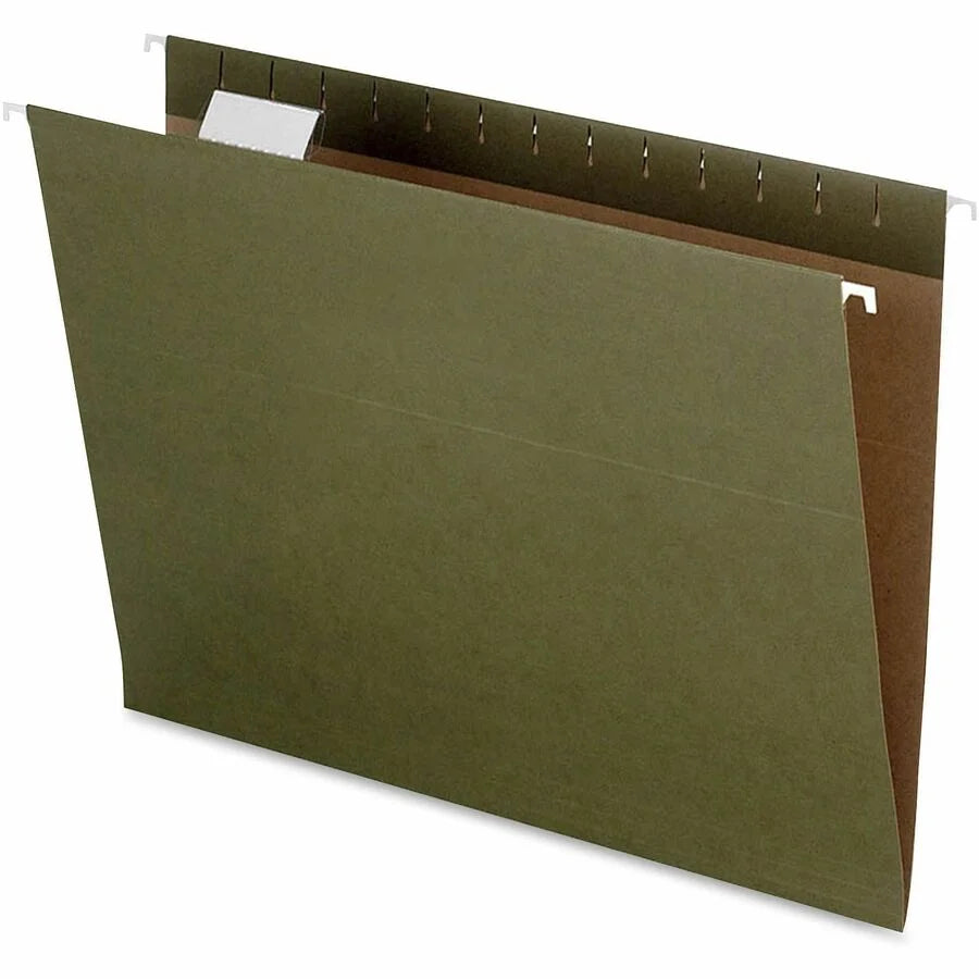 Pendaflex Recycled Hanging Folders - Eco-Friendly 1/5 Tab Cut - 25/Box - & Accessories