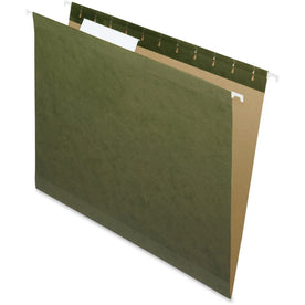 Pendaflex Recycled Hanging Folders - Letter Size - Assorted Tab Position - 25/Box - & Accessories
