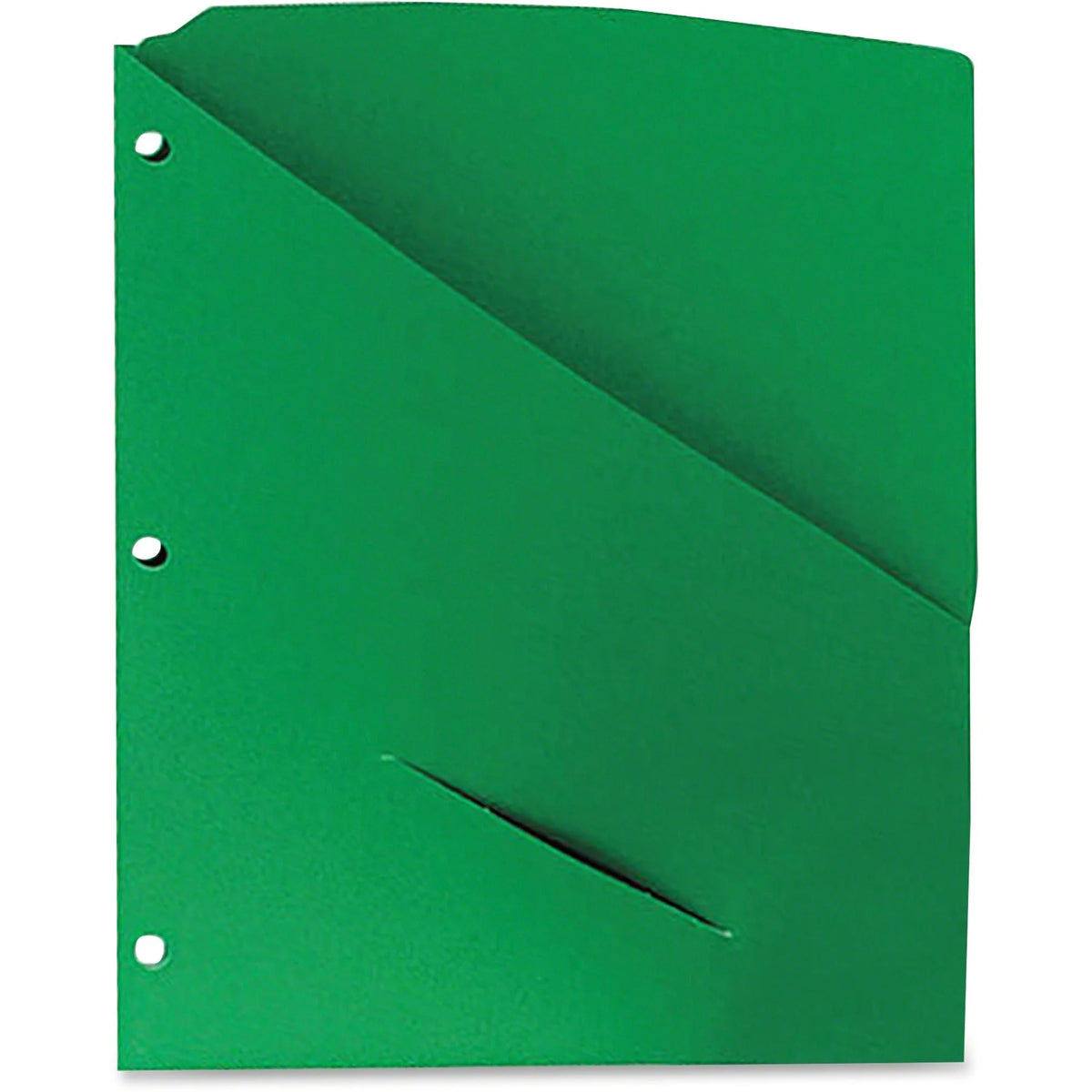 Pendaflex Recycled Project File: Green 8 1/2’’ x 11’’ - CD Holder - 25/Pack - Pocket Folders