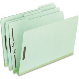 Pendaflex 1/3 Tab Cut Letter Recycled Top File Folder - 8 1/2’’ x 11’’ - 2’’ Expansion - 2 Fastener(s) - Location
