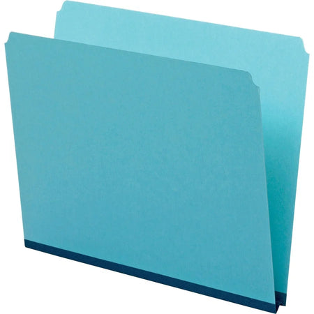 Pendaflex Recycled Top Tab File Folders - Heavy Duty Blue - 25/Box