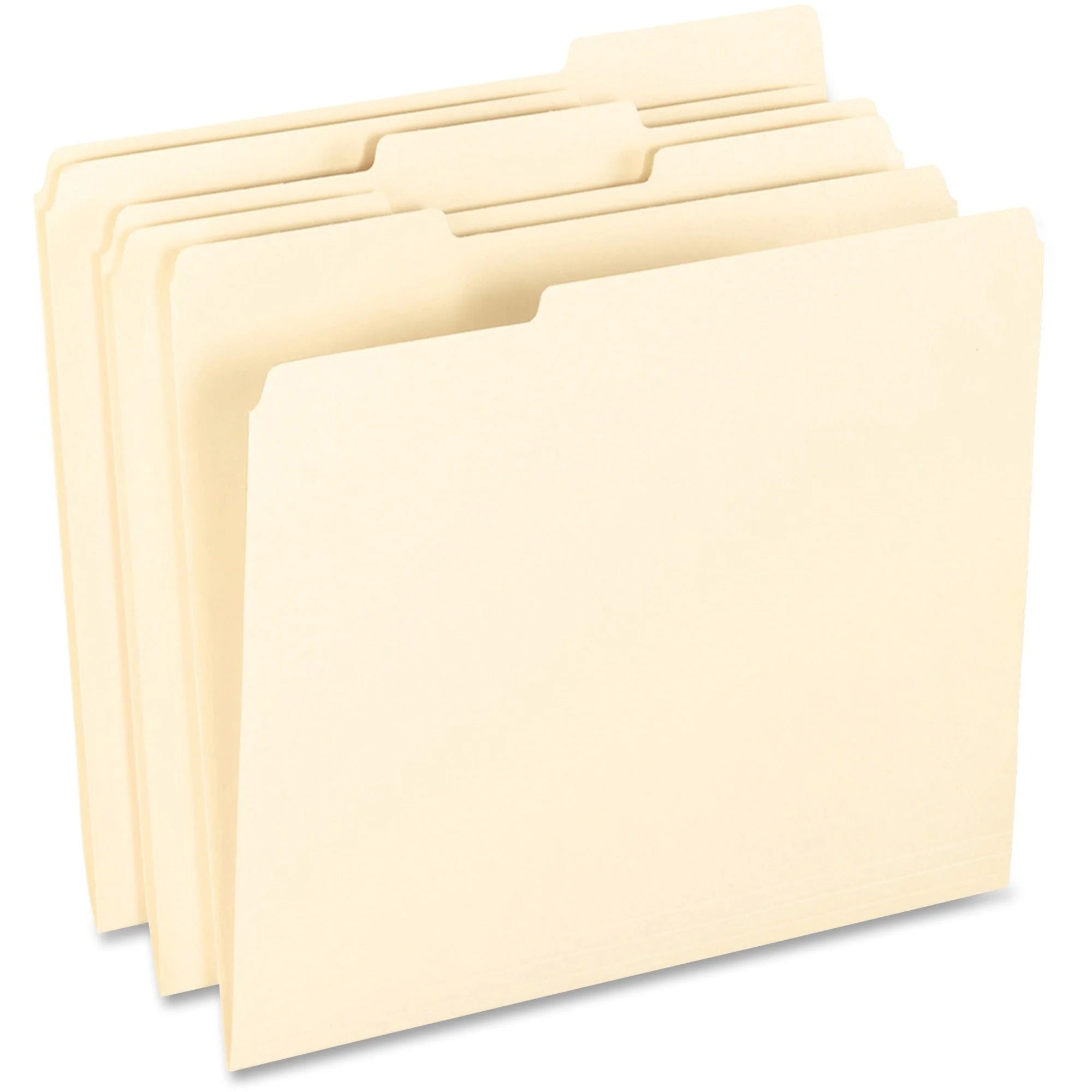 Pendaflex Recycled Top Tab File Folders - Letter Size - Assorted Position - 100/Box