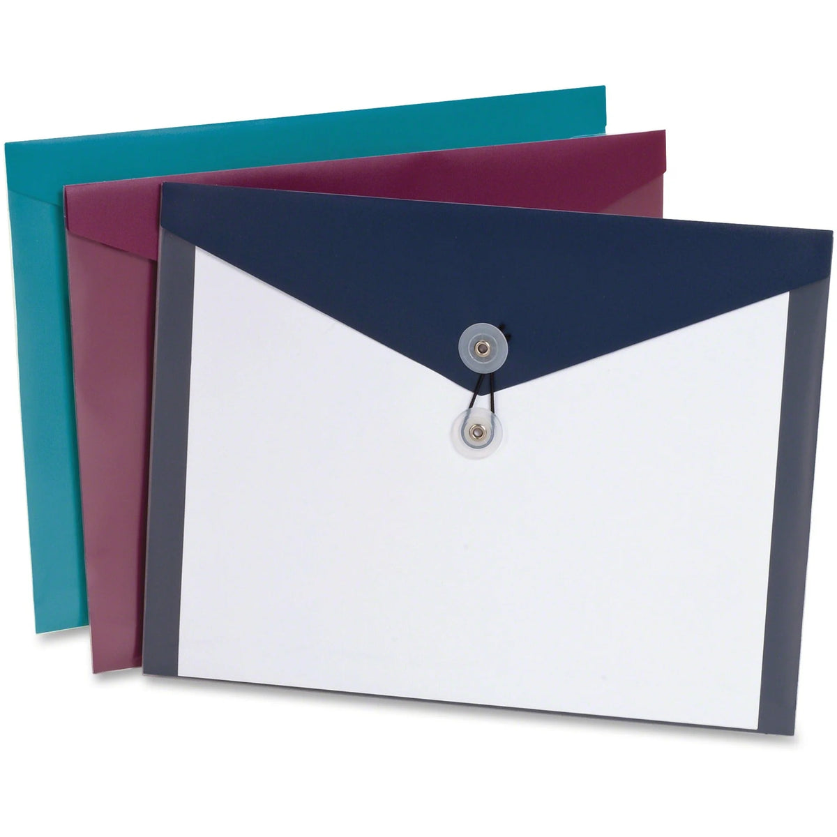Pendaflex ViewFront Poly Envelopes - A4 Booklet - Assorted Colors - 4/Pack