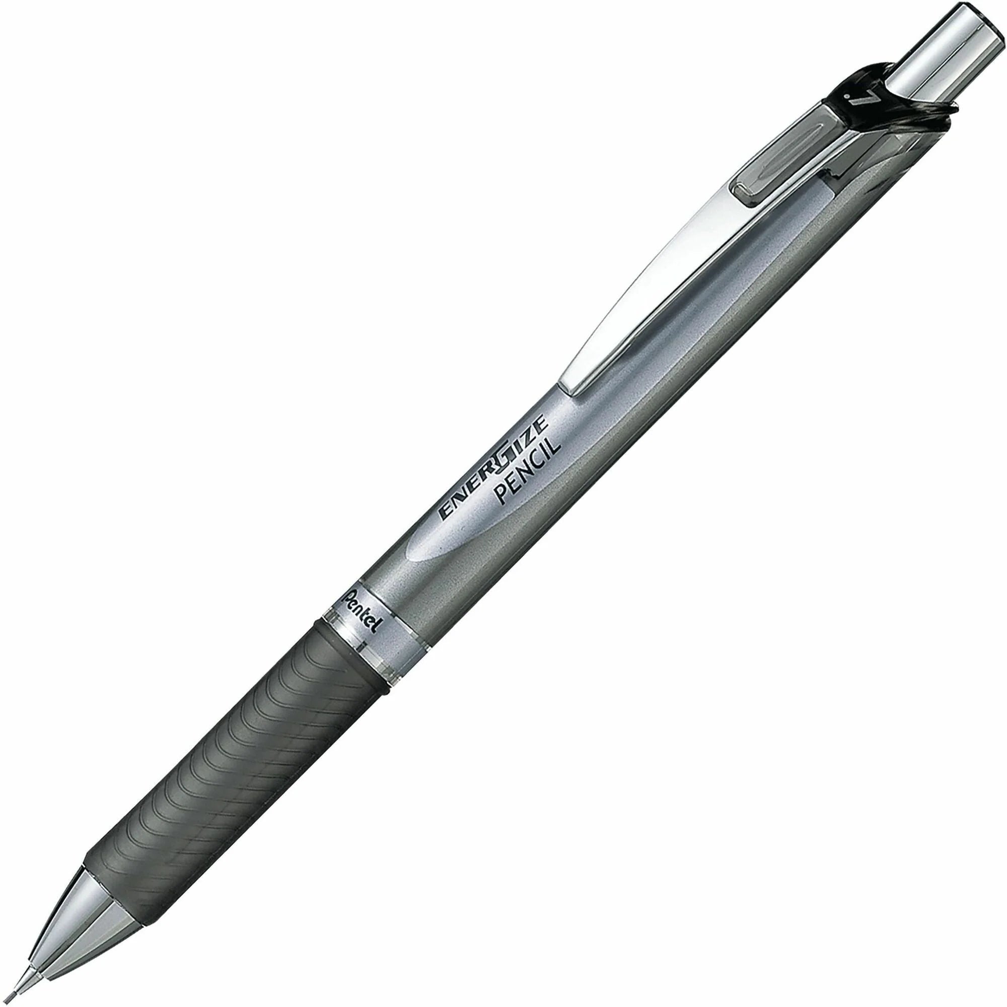 Pentel EnerGize Mechanical Pencils - 0.7mm Lead - #2 - Black Barrel - 1 Dozen