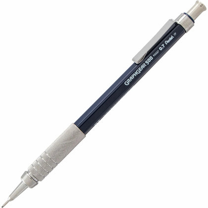 Pentel Graph Gear 500 Mechanical Pencil - 0.7mm Lead - Refillable Blue Barrel - Pencils