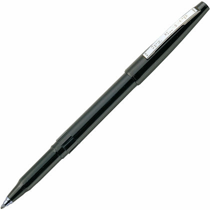 Pentel Rolling Writer Pens: 0.8mm Medium Point Black Ink - 1 Dozen - Pens