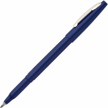 Pentel Rolling Writer Pens: 0.8mm Medium Point Blue Ink - Pack of 12 - Pens