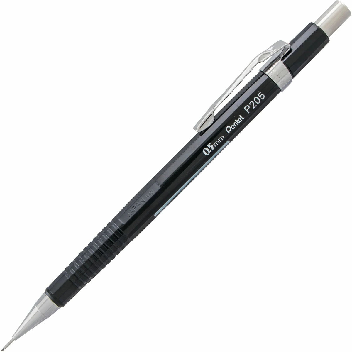 Pentel Sharp Automatic Pencil 0.5mm Lead #2 Refillable Black Barrel - Pencils