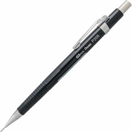 Pentel Sharp Automatic Pencil 0.5mm Lead #2 Refillable Black Barrel - Pencils