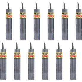 Pentel Super Hi-Polymer 0.5mm Fine Point Black Leads - 12/Tube - Refills