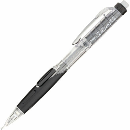 Pentel Twist-Erase Click Mechanical Pencil - Refillable 0.7mm Lead - Black Barrel - Pencils