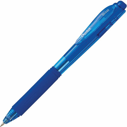 Pentel WOW! Blue Ink Retractable Ballpoint Pens - 1mm Medium Point - 1 Dozen