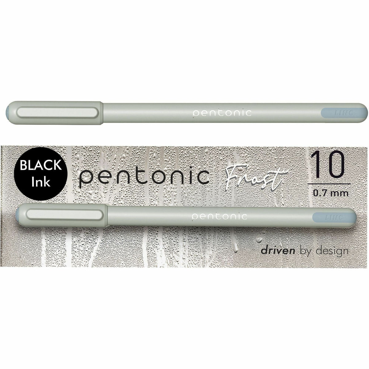 Pentonic Frosted Barrel Ballpoint Pens - 2000