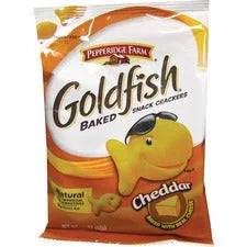 Pepperidge Farm Goldfish Cheddar Crackers - Trans Fat Free - 1.50 oz - 72 Bags - Snacks