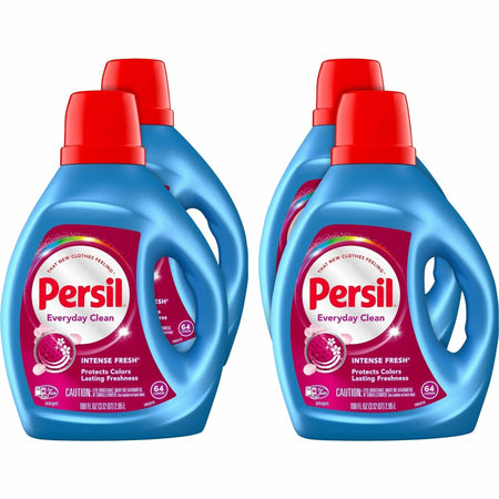 Persil ProClean Power-Liquid Detergent - Intense Fresh Scent - 100 fl oz - 4/Carton - Laundry Cleaning & Supplies