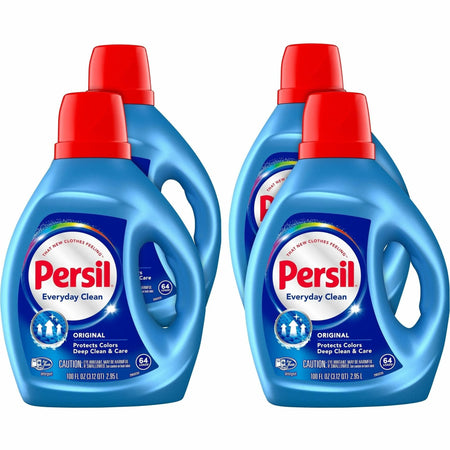 Persil ProClean Power-Liquid Detergent - Original Scent - 100 fl oz - 4/Carton - Laundry Cleaning & Supplies