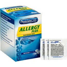 PhysiciansCare Allergy Plus Medication - Pain & Relief - 2/Packet - Medications