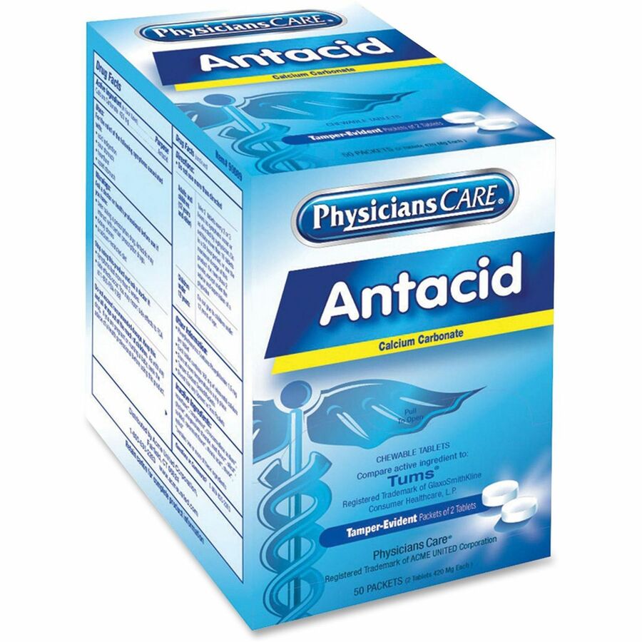 PhysiciansCare Antacid Medication Tablets - Right