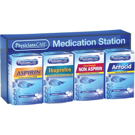 PhysiciansCare Medication Station: Convenient First Aid Solution - Medications