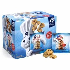 Pillsbury Soft Baked Chocolate Chip Cookies - Gluten-free Mini - 1.50 oz - 28 / Carton - Sweets