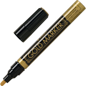Pilot Creative Permanent Markers - 1mm Gold Ink - Barrel - & Dry-Erase