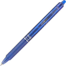 Pilot FriXion Clicker Gel Pens - 0.7mm Fine Point Blue Ink - Retractable - 1 Dozen