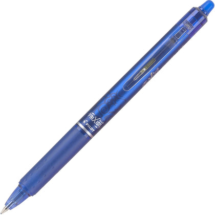 Pilot FriXion Clicker Gel Pens - 0.7mm Fine Point Blue Ink - Retractable - 1 Dozen