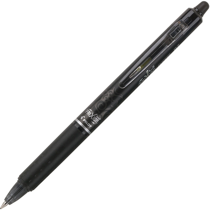Pilot FriXion Clicker Gel Pens - Retractable Erasable 0.7mm - Black Ink