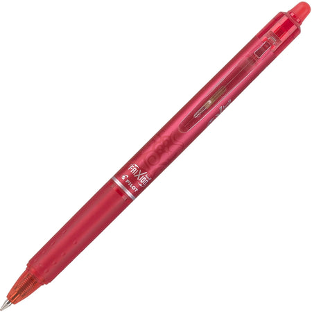 Pilot FriXion Clicker Red Gel Pens - Retractable 0.7mm Point