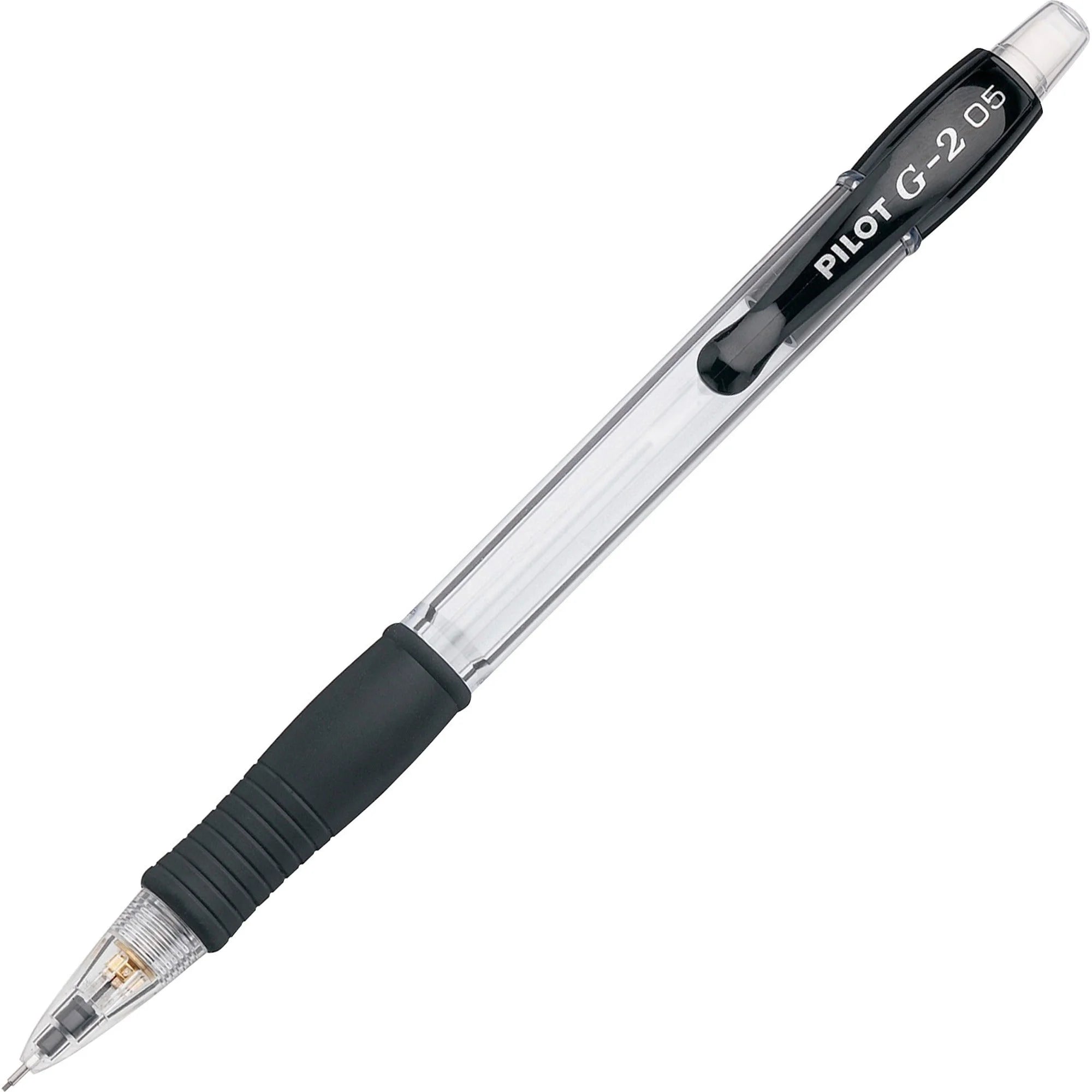 Pilot G2 Mechanical Pencils: 0.5mm Lead Refillable Clear & Black Barrel - Pencils