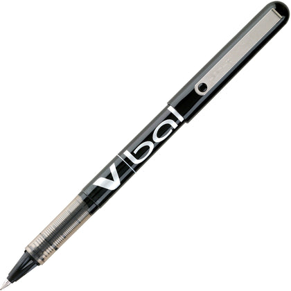 Pilot Vball Liquid Ink Pens: 0.5mm Fine Point Black - 1 Dozen - Pens