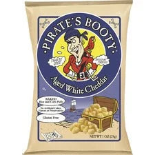 Pirate’s Booty White Cheddar Puffs - Gluten-Free No Artificial Ingredients - 24 Carton - Snacks