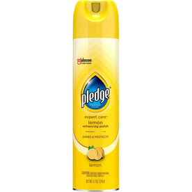 Pledge Expert Care Enhancing Polish - Lemon Scent - 9.7 fl oz - Specialty Cleaners