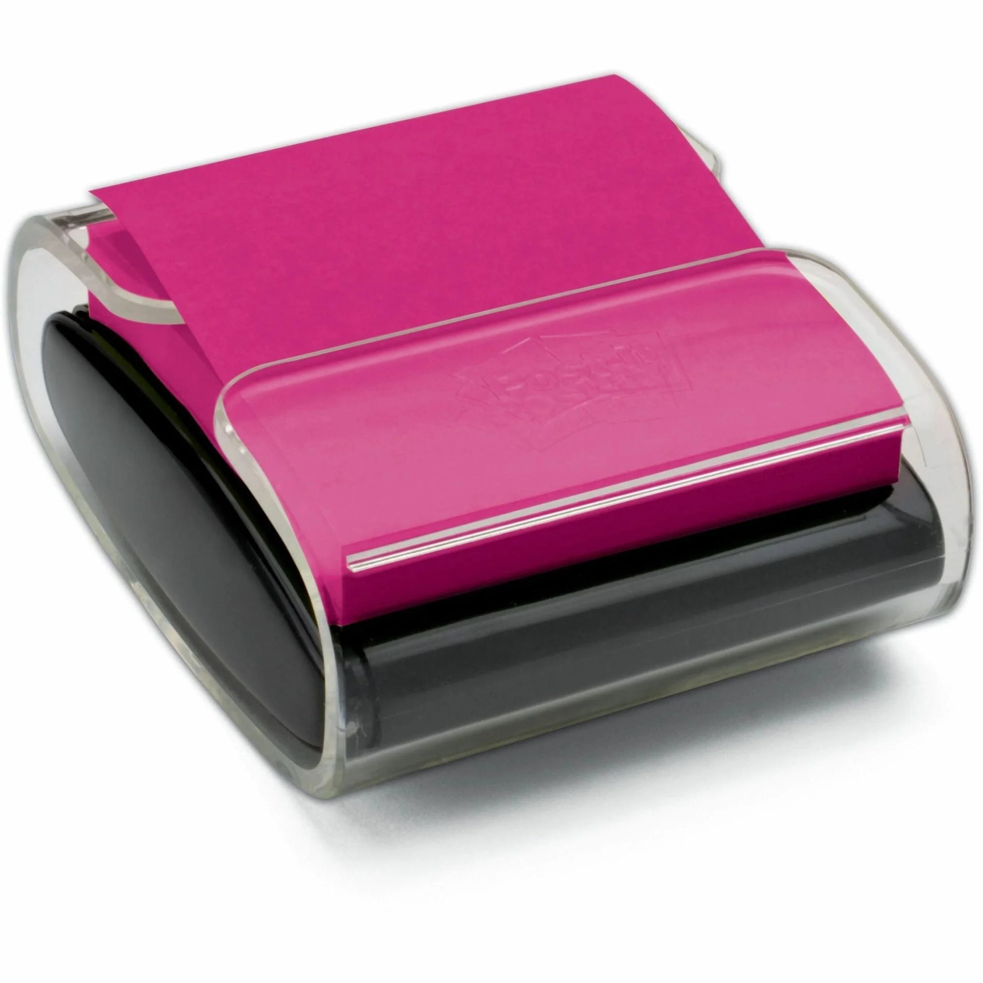 Post-it® 3x3 Note Dispenser: Clear Translucent - 100 Capacity - Adhesive Notes & Dispensers