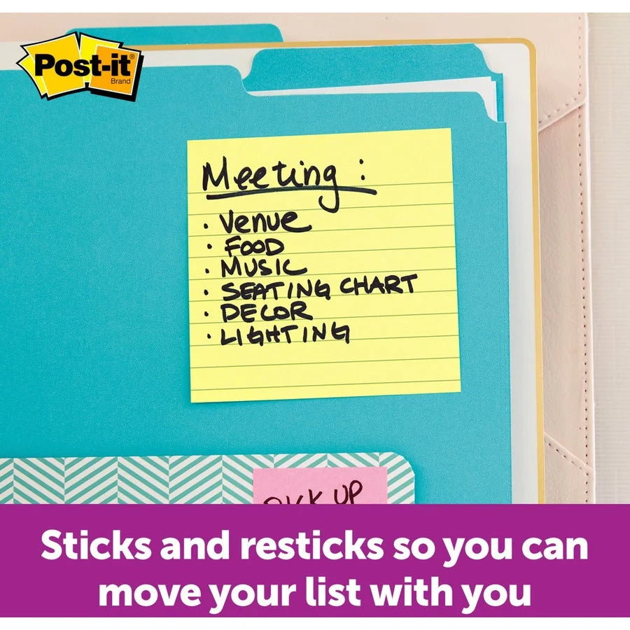 Post-it® 4x4 Note Dispenser: Clear Translucent - 100 Capacity - Adhesive Notes & Dispensers