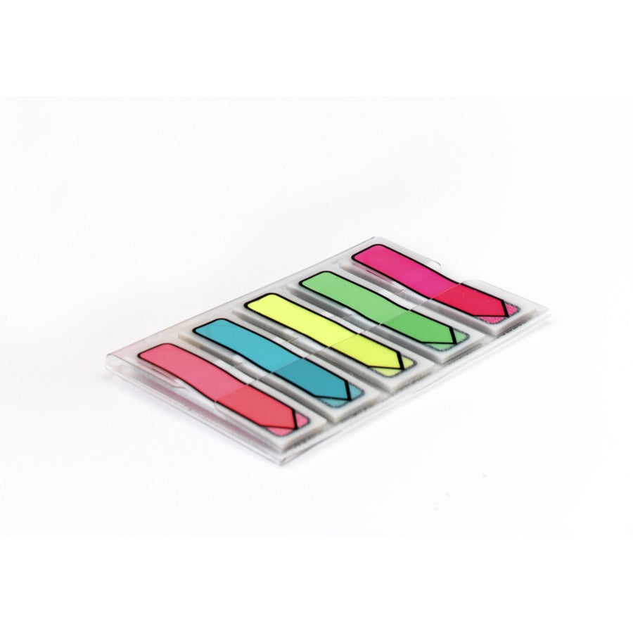 Post-it® Arrow Flags in On-the-Go Dispenser - Bright Colors - Alternate-Image1