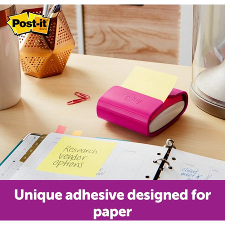 Post-it® Dispenser Notes: Assorted Colors 3x3 Square 100 Sheets per Pad - Adhesive Notes & Dispensers