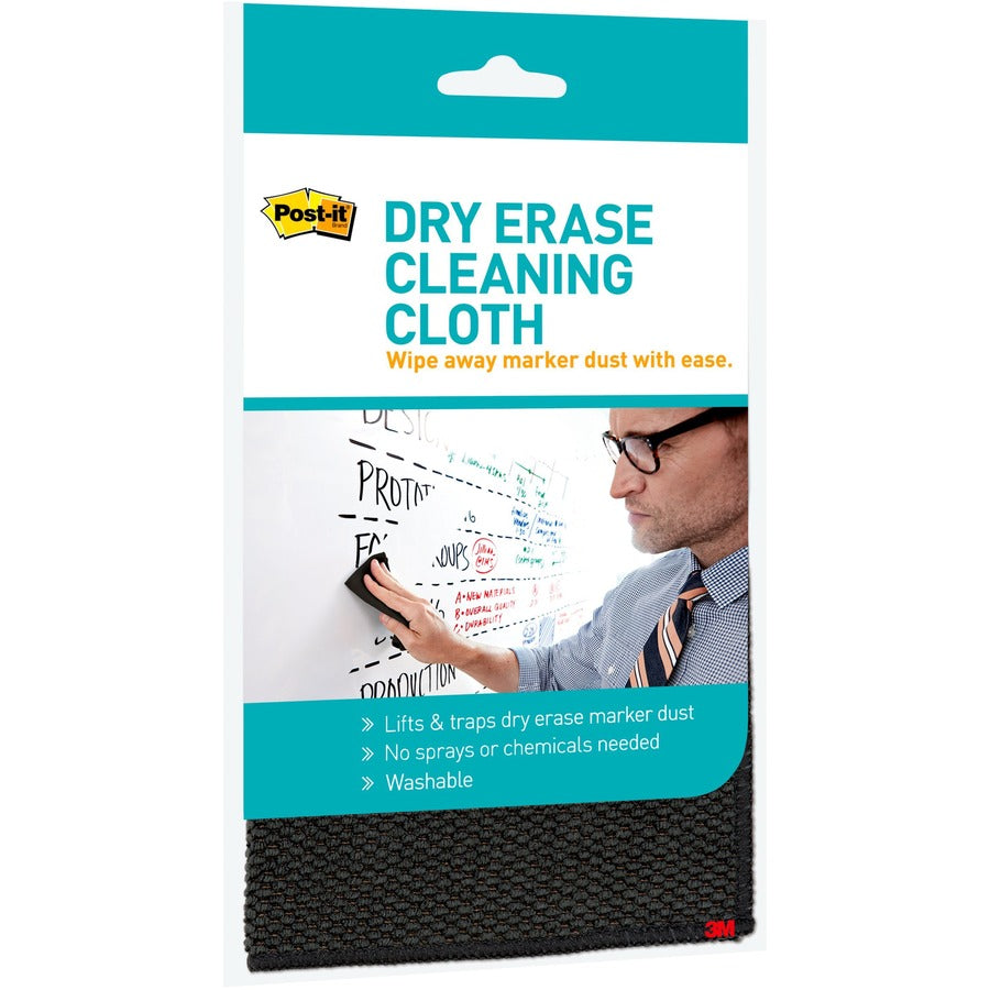 Post-it&reg; Dry-Erase Cleaning Cloth - Right