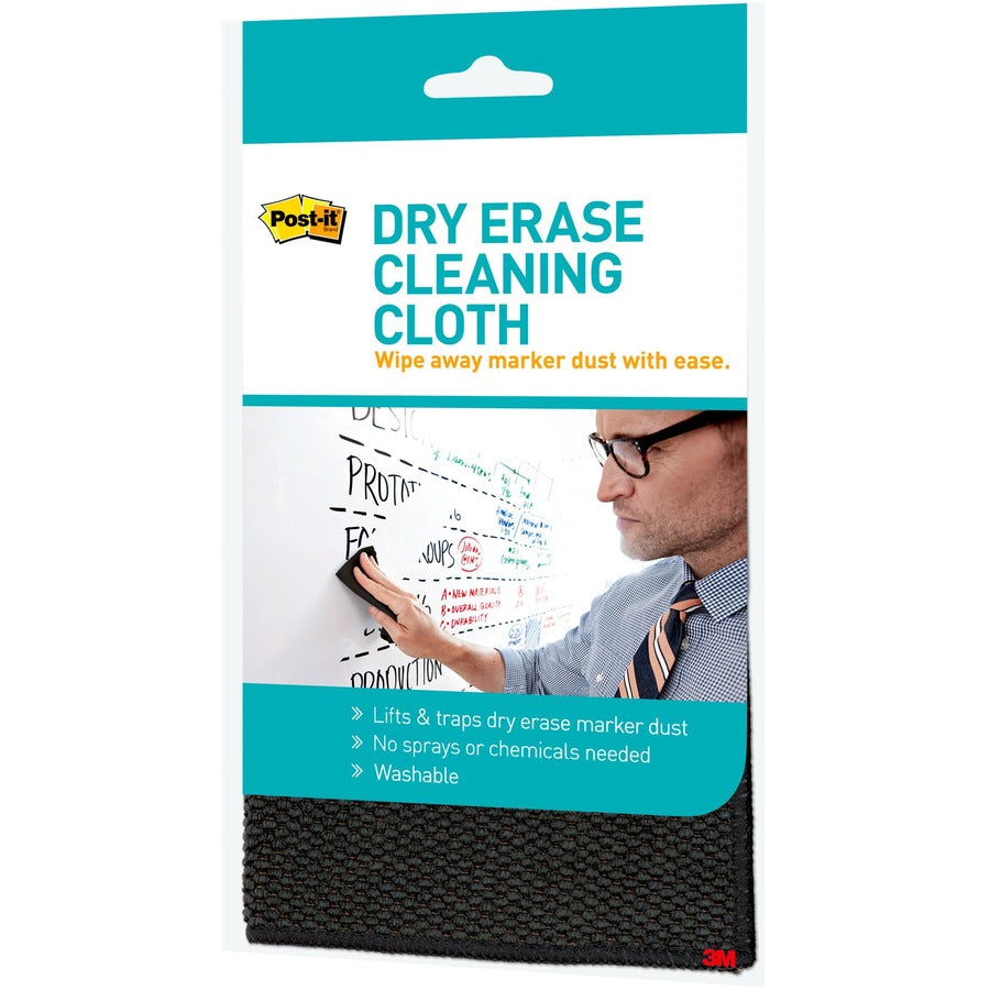 Post-it&reg; Dry-Erase Cleaning Cloth - Left