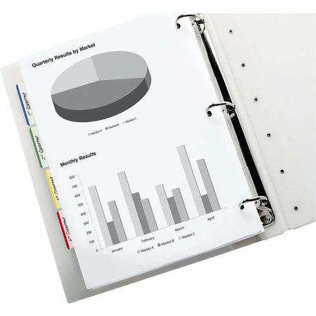 Post-it® Durable Tabs: Write-on 1.50’’ x 2’’ Tabs - Assorted Colors - Repositionable - 24/Pack - Index Accessories &