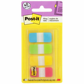 Post-it® Easy Dispenser Tabs - Colorful Self-adhesive - 40 Pack - Index Accessories & Page Markers