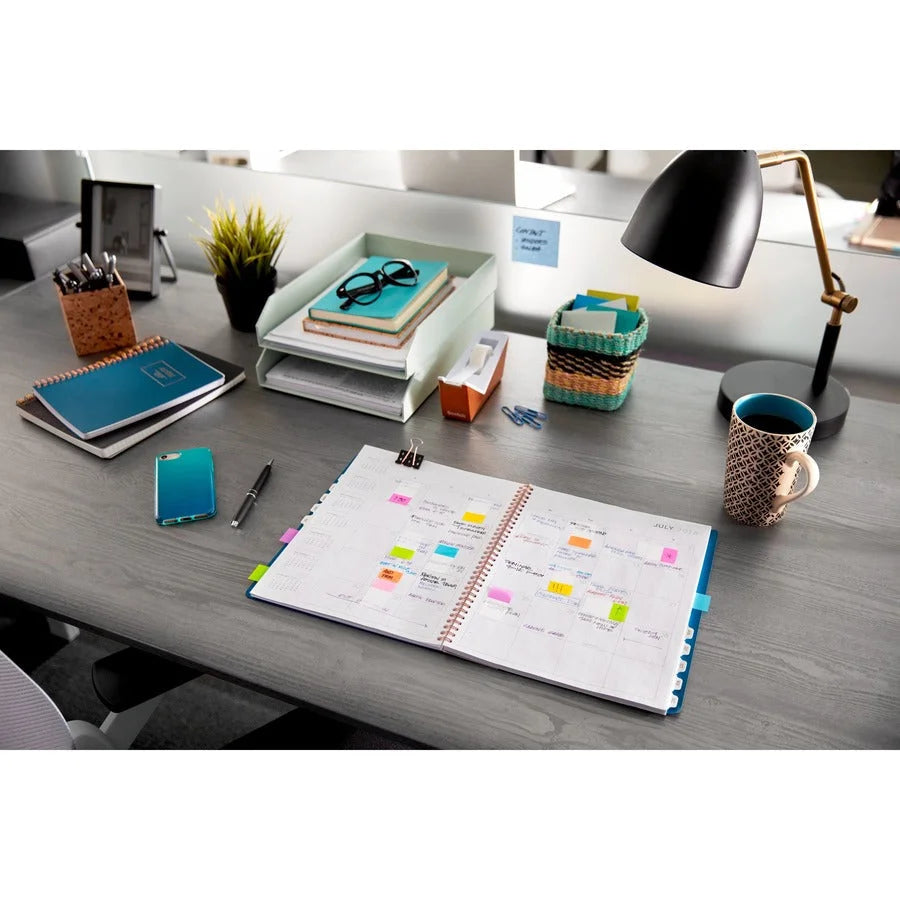 Post-it® Flags: 1’’ x 1 3/4’’ Purple Flags - Removable Self-adhesive - 100/Pack - Indexing