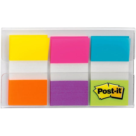 Post-it® Flags: 60-Pack Assorted Colors 1’’ x 1 3/4’’ Self-Adhesive & Removable - Indexing Flags