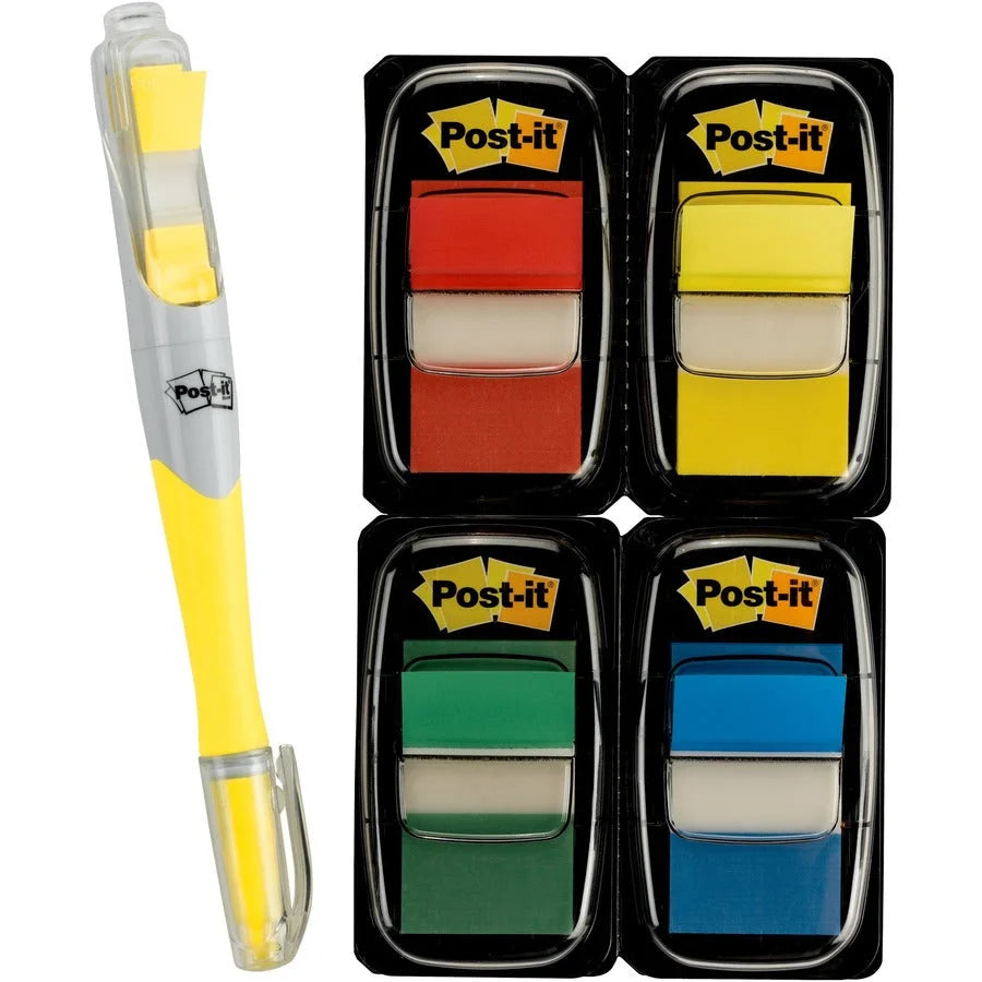 Post-it® Flags Value Pack: 200 Assorted with Dispenser - Indexing